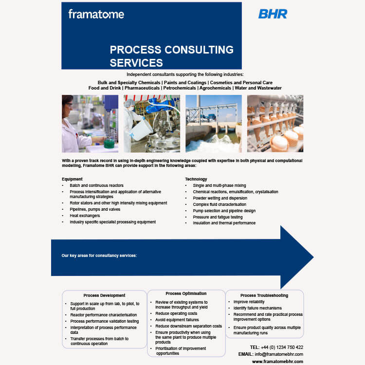 Framatome BHR Process Brochure - front cover website copy