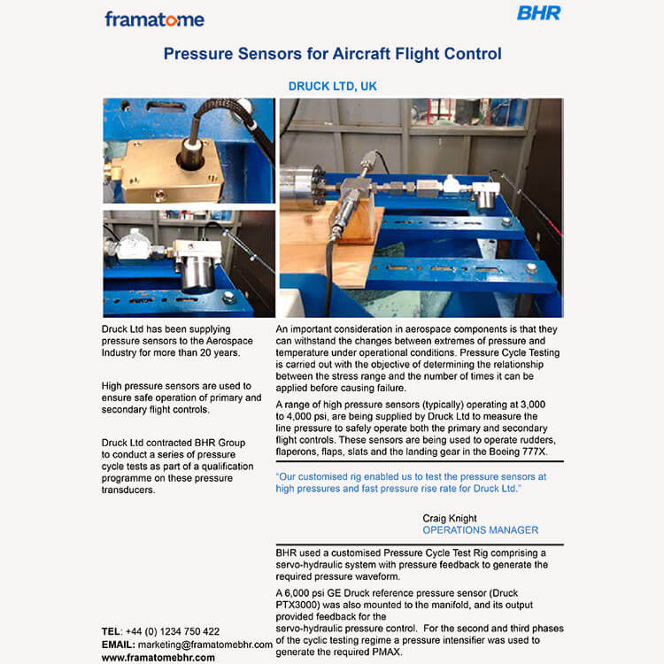 Case Study - GE Druck Pressure Cycle Testingv2 - Front Cover Website